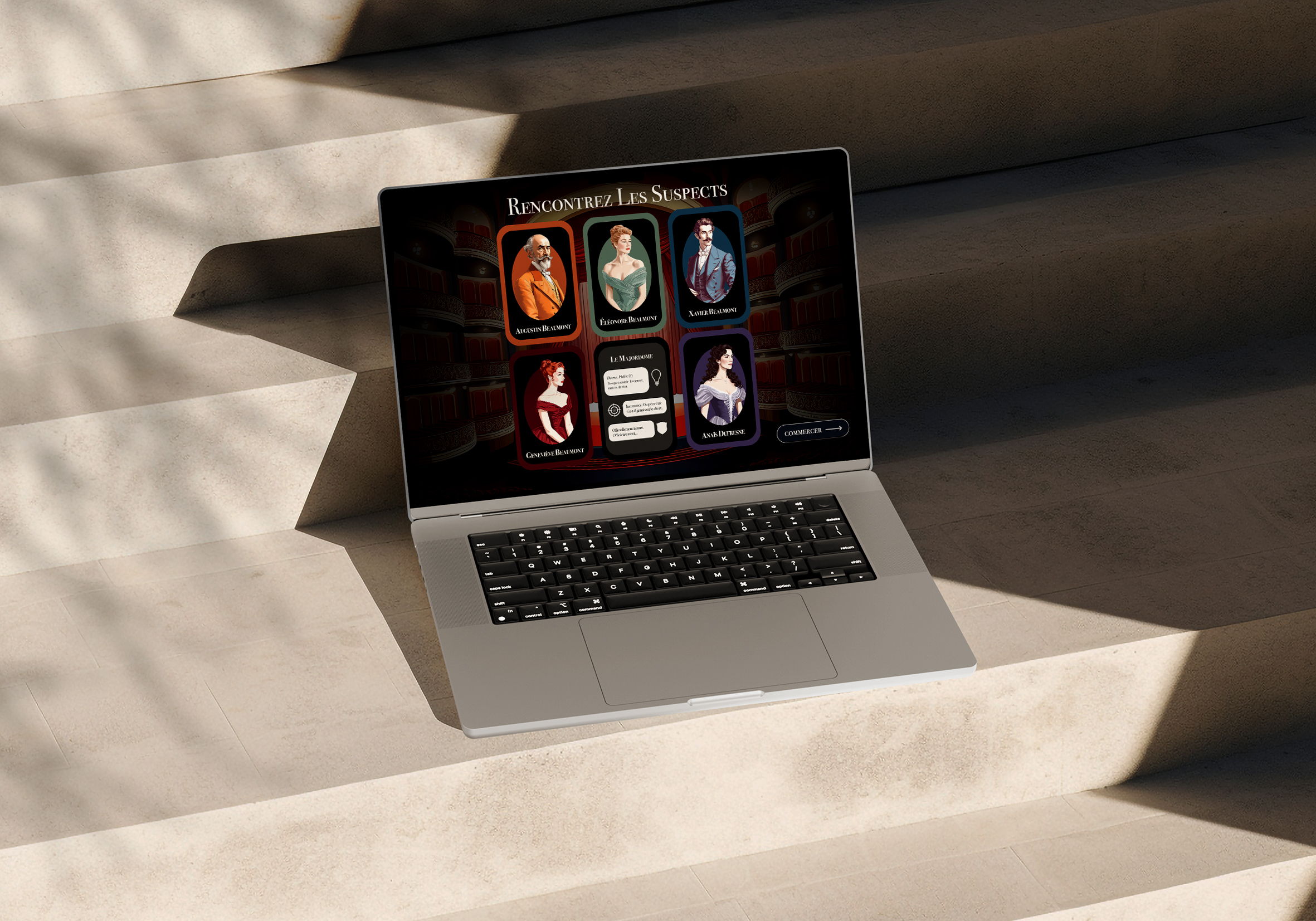 Website mockup